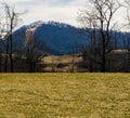 Mountain Valley Pipeline Going Construction Site Next to the Blue Ridge Parkway Royalty Free Stock Photo